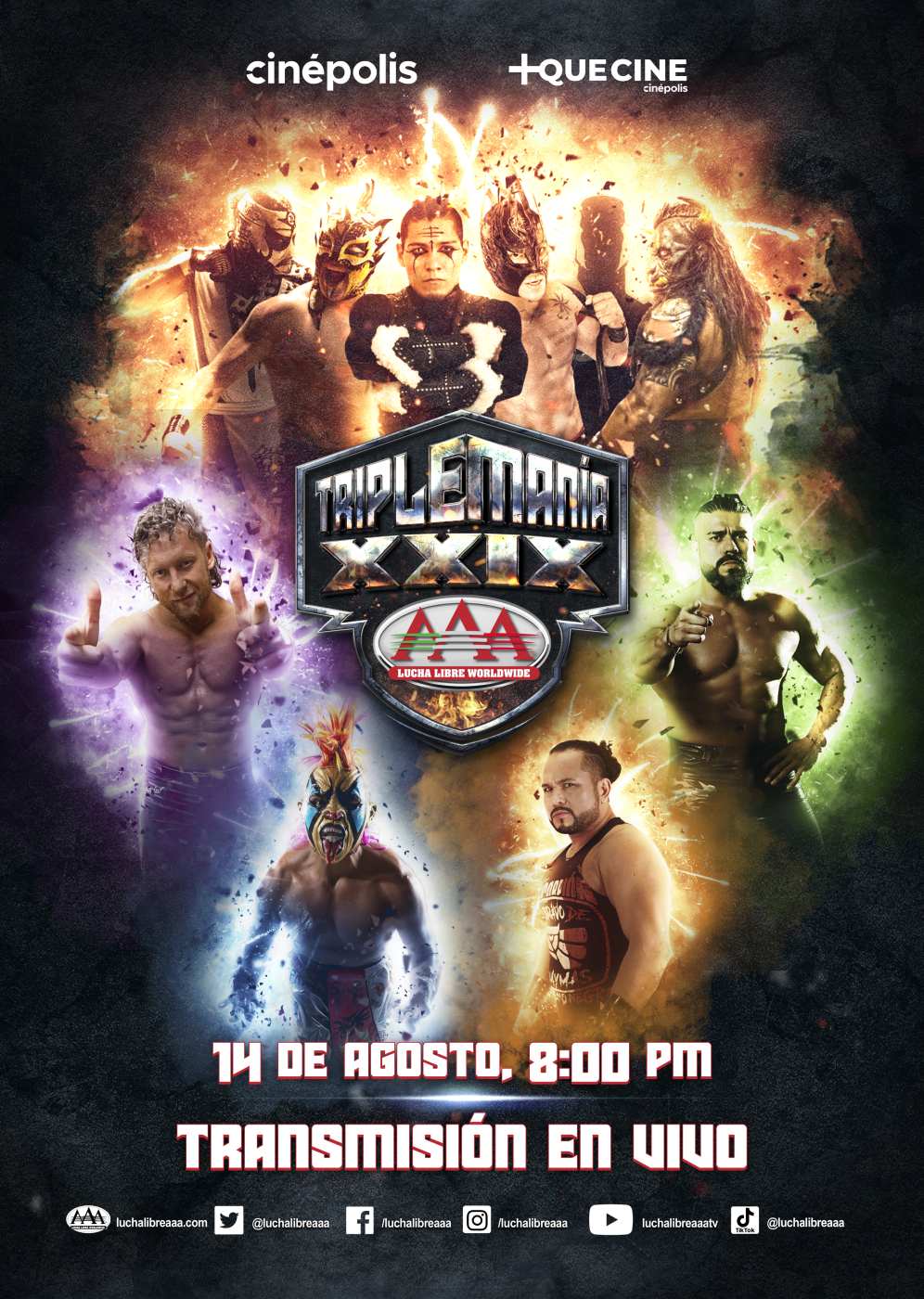 AAA Triplemania XXIX The Wrestling Revolution