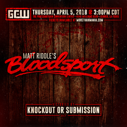 GCW Presents Matt Riddle